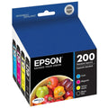 New, Pre-Owned - Epson 200 Black, Cyan, Magenta & Yellow Ink Cartridge