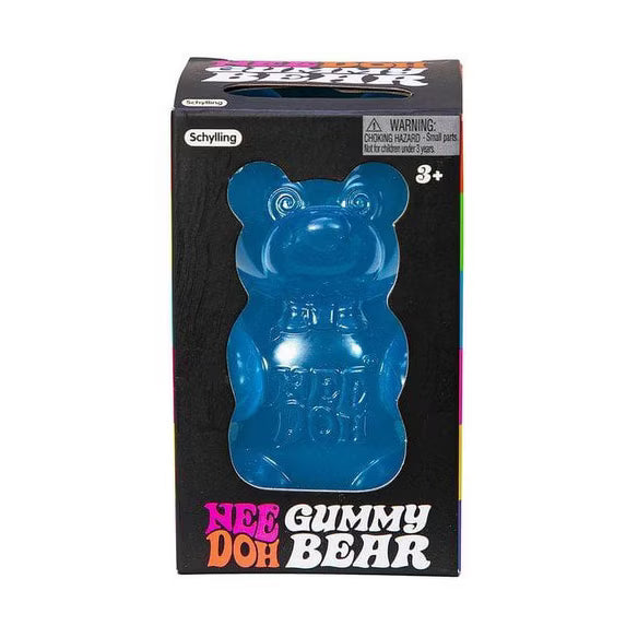 Schylling Nee-Doh Gummy Bear: Blue Gummy Bear