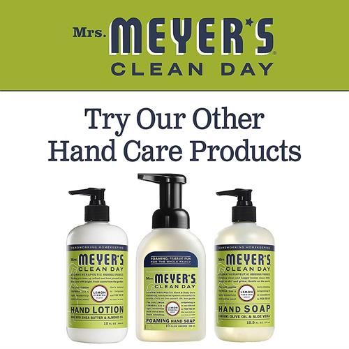 Mrs. Meyers Clean Day Liquid Hand Soap, Cruelty Free And Biodegradable Formula, Lemon Verbena Scent, 12.5 Oz