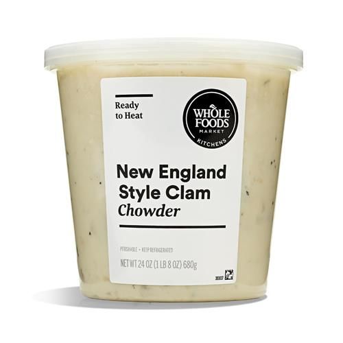 Whole Foods Market, New England Clam Chowder, 24 Ounce