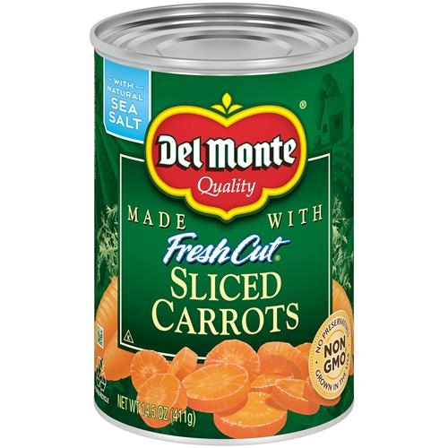 Del Monte Canned Fresh Cut Sliced Carrots, 14.5 Ounce (Pack Of 1)