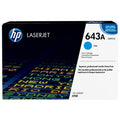 New, Pre-Owned - HP 643A Standard-Yield Cyan Laser Toner Cartridge, Q5951A