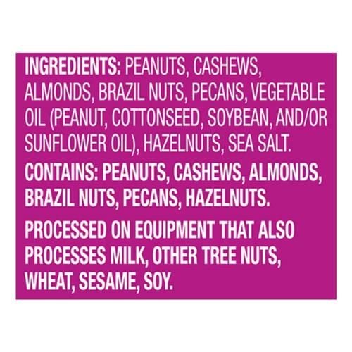 Kroger Less Than 50% Peanuts Salted Mixed Nuts 32 oz