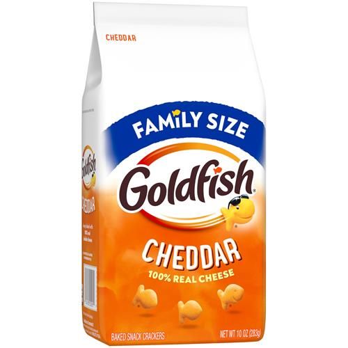 Goldfish Cheddar Cheese Crackers, 10 Oz Bag