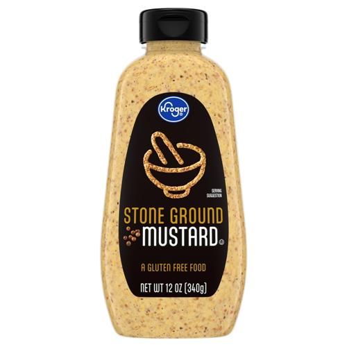 Kroger Stone Ground Mustard 12 oz