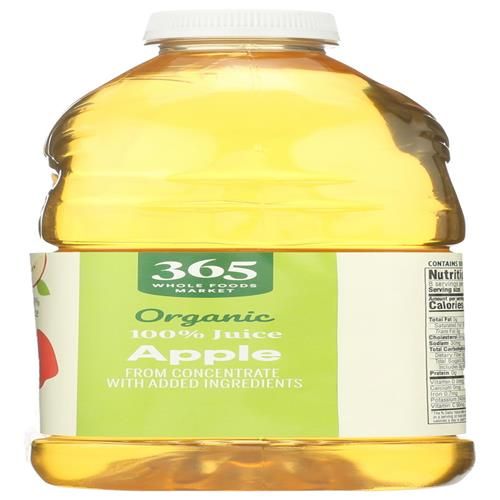 Whole Foods Market Organic Apple Juice, 64 Fl Oz