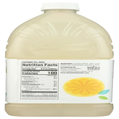 Whole Foods Market Lemonade, 64 Fz