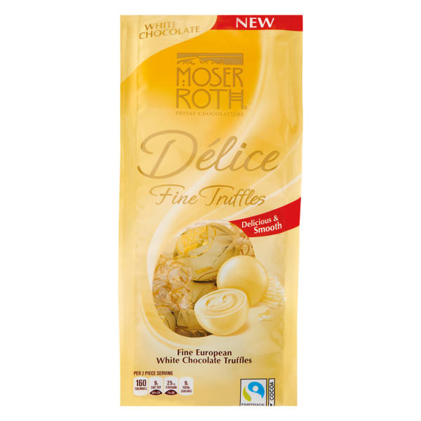 Moser Roth White Chocolate Delice Truffles - 4.9383 oz