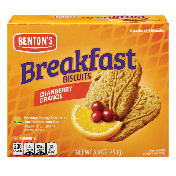 Benton's Orange  Cranberry Breakfast Biscuit, 8.8 oz