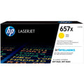 New, Pre-Owned - HP 657X High Yield Yellow LaserJet Toner Cartridge, CF472X