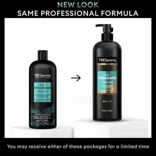 Tresemmé Strengthening & Nourishing Shampoo Anti-Breakage For Damaged Hair Formulated With Pro Style Technology 28 Fl Oz