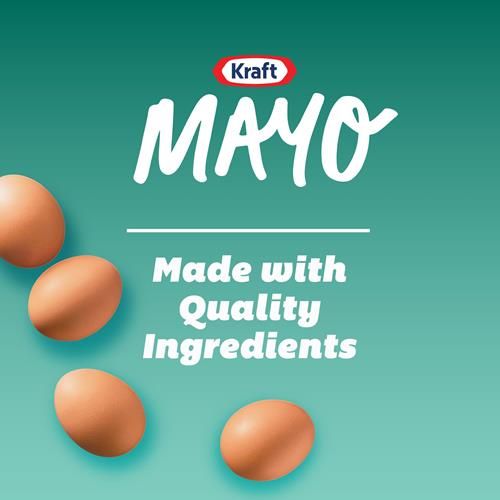 Kraft Real Mayo Creamy & Smooth Mayonnaise, 22 Fl Oz Bottle