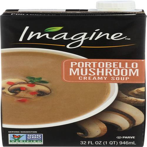 Imagine Creamy Soup, Portobello Mushroom, 32 Oz.