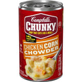 Campbells Chunky Soup, Chicken Corn Chowder Soup, 18.8 Oz Can