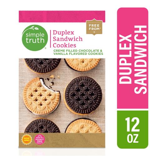 Simple Truth Duplex Sandwich Cookies 12 oz