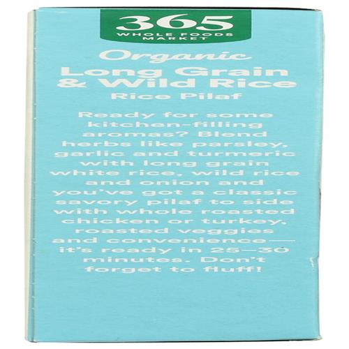 Whole Foods Market Organic Long Grain & Wild Rice Pilaf, 6 Ounce