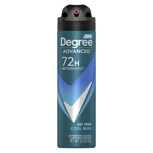 Degree Men Antiperspirant Deodorant Dry Spray Cool Rush Deodorant For Men With Motionsense Technology 3.8 Fo