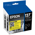New, Pre-Owned - Epson 127 Black ink cartridge, 2 Pack