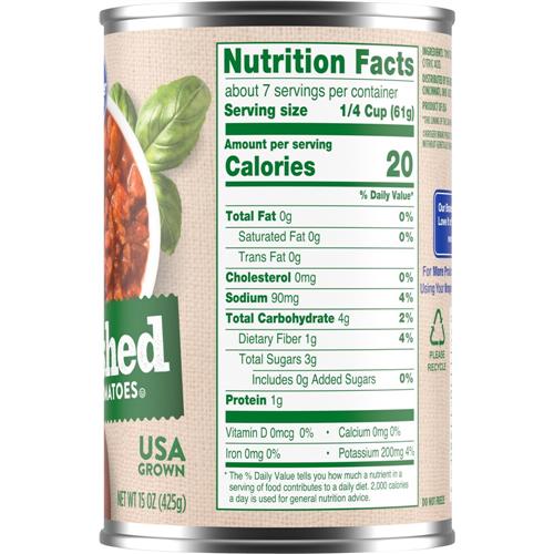 Kroger Crushed Peeled Tomatoes 15 oz