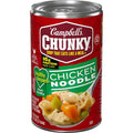 Campbells Chunky Soup, Healthy Request Chicken Noodle Soup, 18.8 Ounce Can