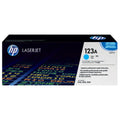 New, Pre-Owned - HP 123A Cyan LaserJet Toner Cartridge, Q3971A