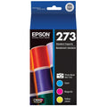 New, Pre-Owned - Epson 273 Photo Black, Cyan, Magenta, Yellow Ink Cartridges