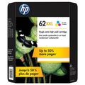 New, Pre-Owned - HP 62XXL (3YQ40A) Extra High Yield Tri-Color Ink Cartridge