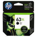 New, Pre-Owned - HP 63XL (F6U64AN) High Yield  Black Ink Cartridge
