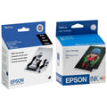 New, Pre-Owned - Epson T017 Black T018 Color Ink Cartridges