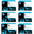 New, Pre-Owned - HP 761 400mL Matte Black, Cyan, Magenta, Yellow, Gray & Dark Gray Ink Cartridge
