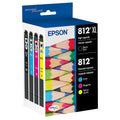 New, Pre-Owned - Epson T812XL/812 Multi-Color (4-Pack) Ink Cartridge, T812XL-BCS