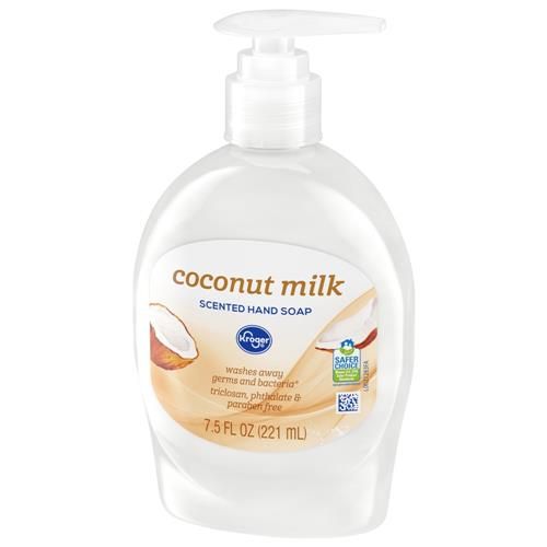 Kroger Coconut Milk Scent Antibacterial Liquid Hand Soap 7.5 fl oz