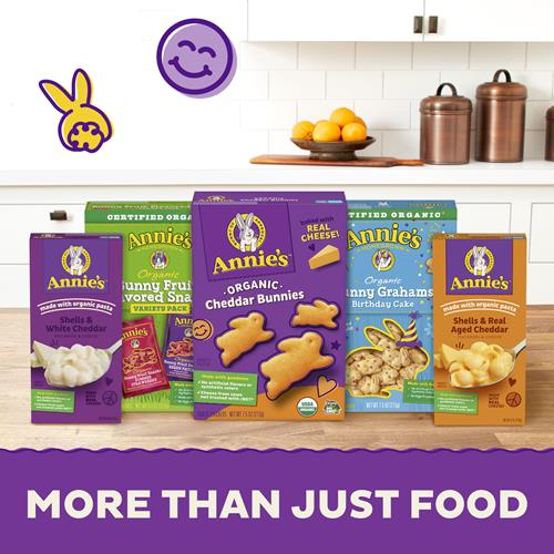 Annies Deluxe Macaroni And Cheese With Organic Pasta, Classic Real Cheddar Cheese And Shells, 11.3 Oz