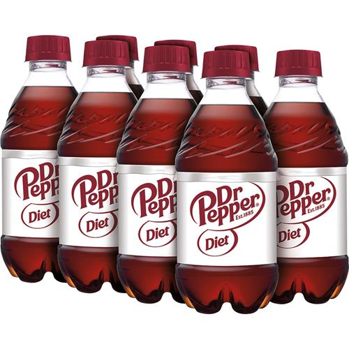 Diet Dr Pepper - Mini Bottles, 12 Oz, 8 Pk