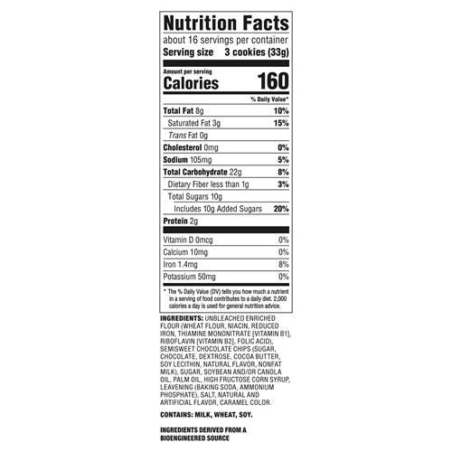 Chips Ahoy! Original Chocolate Chip Cookies, Family Size, 18.2 Oz