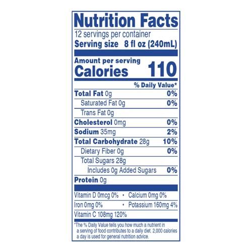 Kroger 100% Apple Juice Bottle 96 fl oz