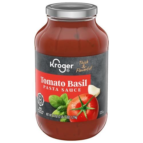 Kroger Tomato Basil Pasta Sauce 43 oz