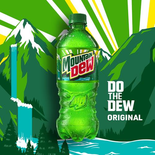 Mountain Dew, 16.9 Fl Oz Bottles, 6 Pack