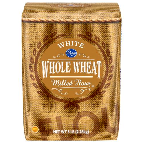 Kroger White Whole Wheat Milled Flour 5 lb