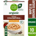 Simple Truth Organic Maple & Brown Sugar Instant Chia Oatmeal 10 ct / 1.48 oz