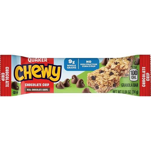 Quaker Chewy Chocolate Chip, 0.84 Oz, 30 Ct