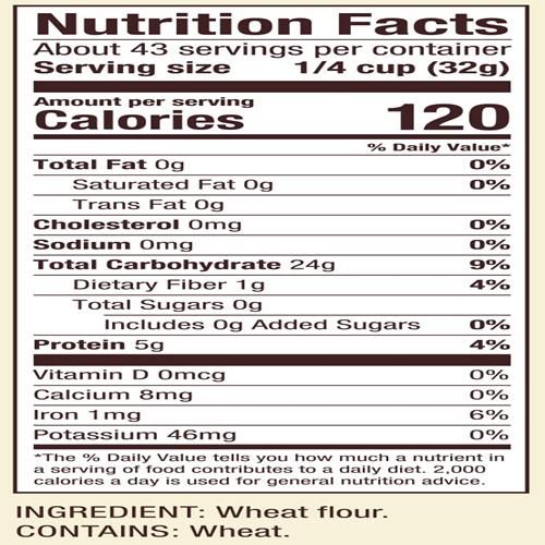 Bobs Red Mill 00 Flour Premium Italian-Style, 48Oz (Pack Of 1) - Non Gmo, Vegan, Kosher