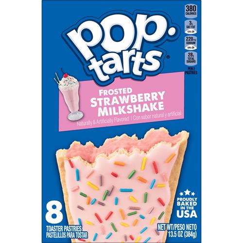 Pop Tarts, Strawberry Milkshake Pastries, 13.5 Ounce