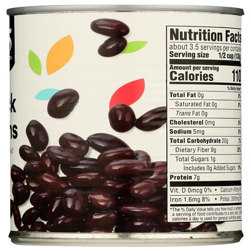 Whole Foods Market, Unsalted Black Beans, 15 Oz