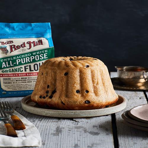 Bobs Red Mill, Flour Unbleached White All Purpose Organic, 80 Ounce