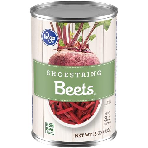 Kroger Shoestring Beets 15 oz.