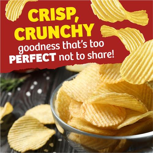 Kroger Original Wavy Potato Chips 8 oz