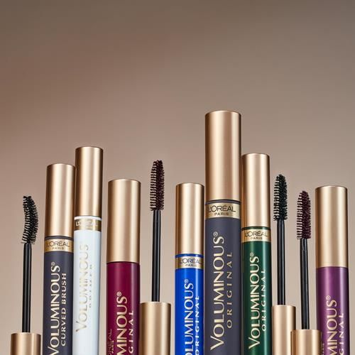 Loreal Paris Makeup Voluminous Original Curved Brush Mascara, Black, 0.28 Fl Oz