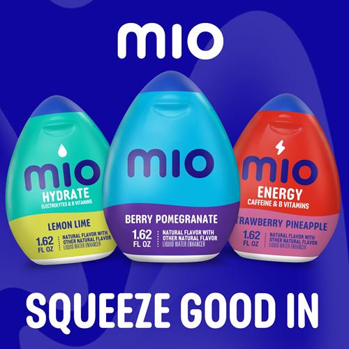 Mio Berry Pomegranate Flavored With Other Natural Flavor Liquid Water Enhancer, 1.62 Fl Oz Bottle