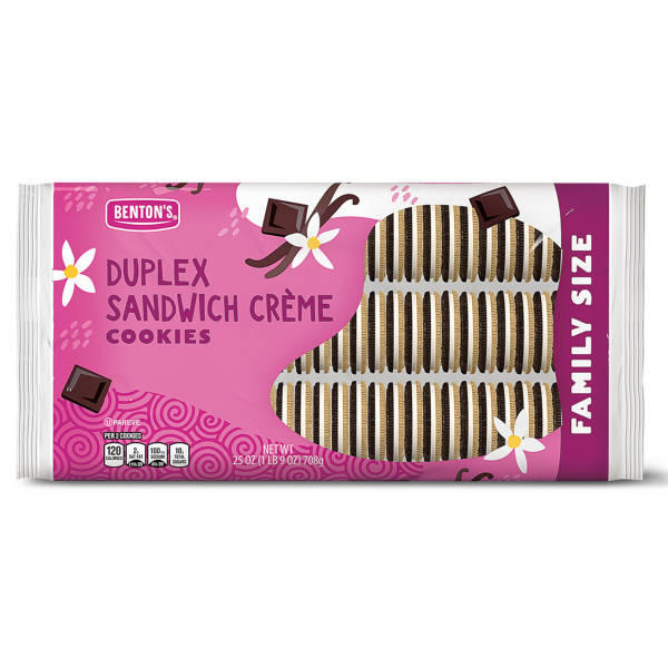Benton's Duplex Sandwich Crème Cookies, 25 oz